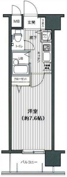 ガラ・ステージ茗荷谷の間取り図