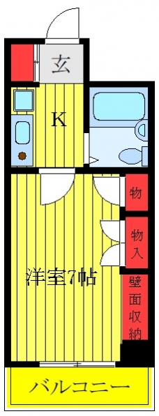 エルヴィーナ板橋の間取り図