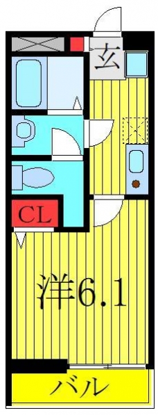 CORDEA Warabiの間取り図