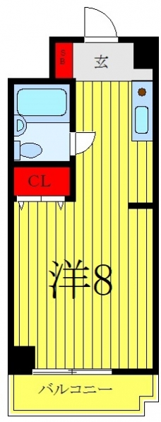 ブルービラ吉原の間取り図