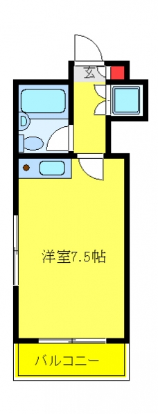 メゾン榎本の間取り図