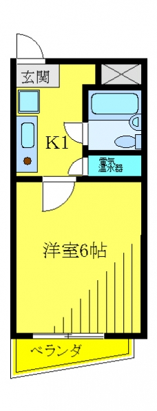 ダイホープラザ東十条の間取り図