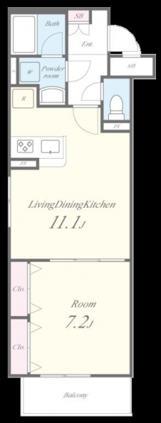 Spica House与野本町の間取り図