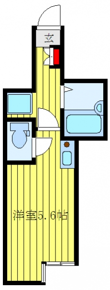サニーコートの間取り図