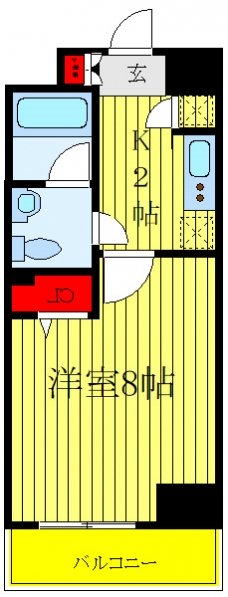 メイクスデザイン王子の間取り図