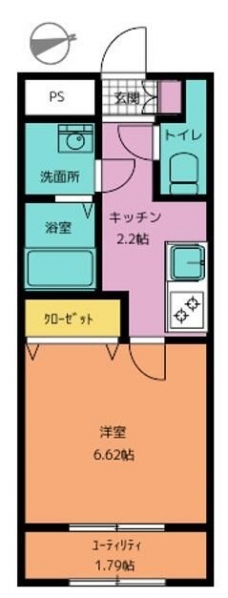 コンドミニオパシオの間取り図