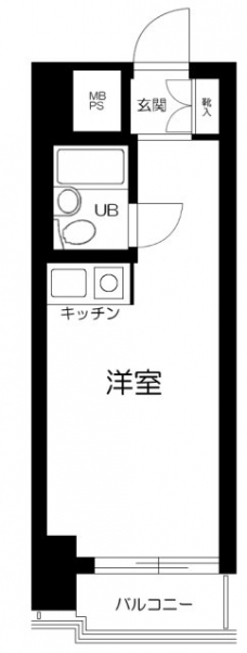 ライオンズマンション板橋区役所前の間取り図