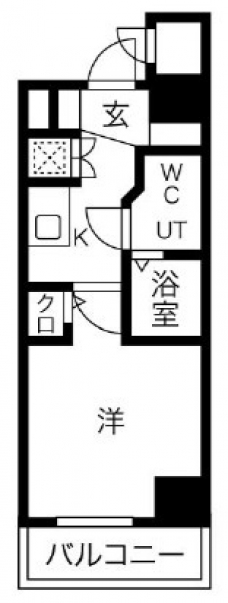 マーロ西川口ルネサンスコートの間取り図