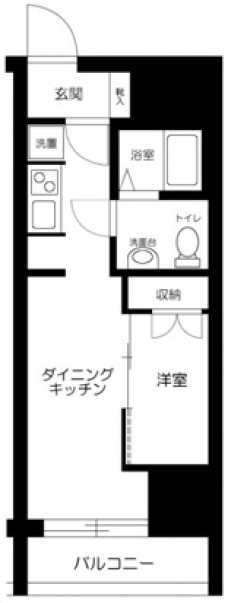 ＲＯＸＩＳ日暮里の間取り図