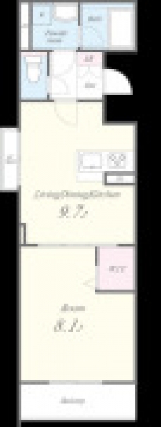 Vivre（ヴィ―ブル）の間取り図