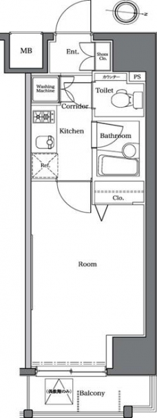 ＲＡＳＩＳ大山‐山手通りの間取り図