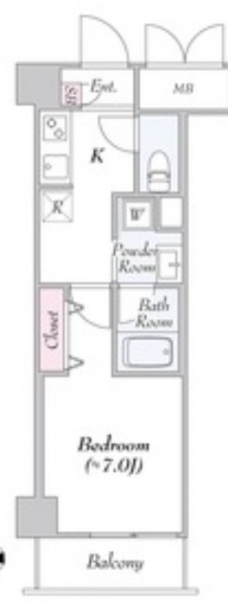 ＵＲＢＡＮＬＩＮＫときわ台の間取り図