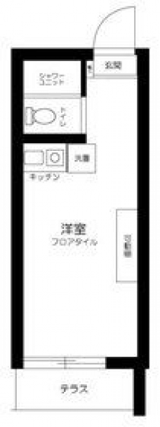 メゾン・ド・ペルシュの間取り図