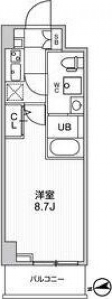 ジェノヴィア新高島平スカイガーデンの間取り図