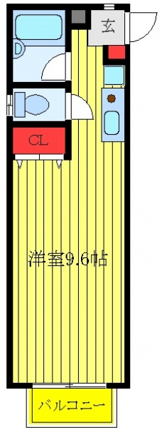 司ハイツの間取り図