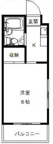 ミツワハウスの間取り図
