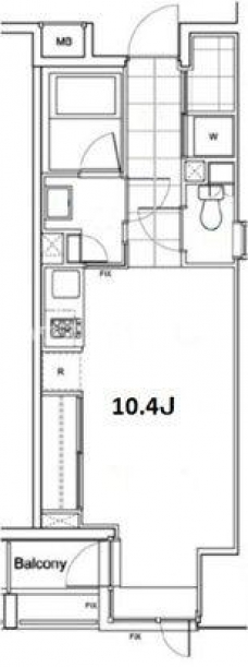 プライムアーバン南池袋の間取り図