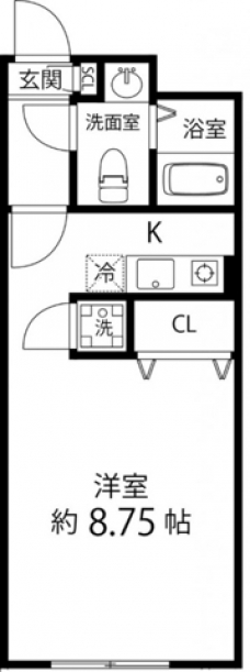 Ｂｒａｎｃｈｅ豊島園の間取り図