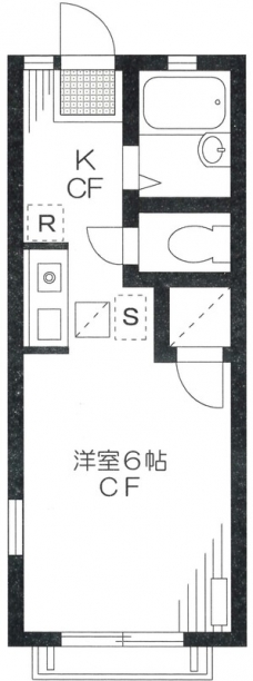 ハイツ伊藤の間取り図
