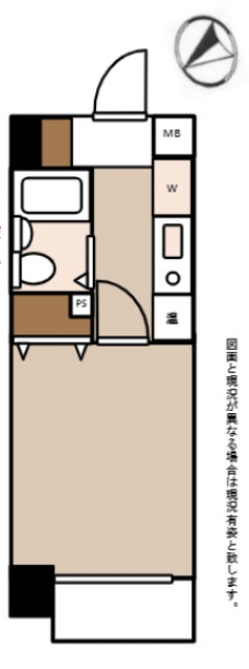 クラッセ国際コーポ池袋の間取り図