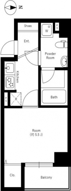 AXAS　TOBU-NERIMAの間取り図