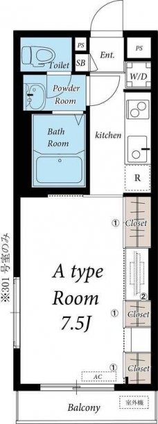 リブリ・トーカク SAITAMAの間取り図