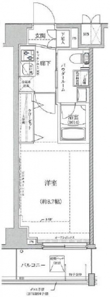 パティーナ十条Ｄｕｏの間取り図