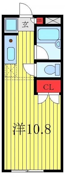 メゾン・ブンの間取り図