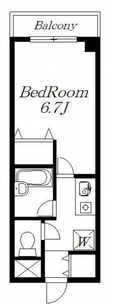 アクシーズⅦの間取り図