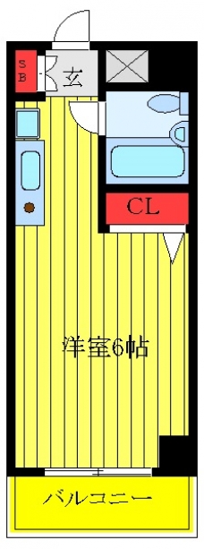 日神パレス板橋本町第３の間取り図