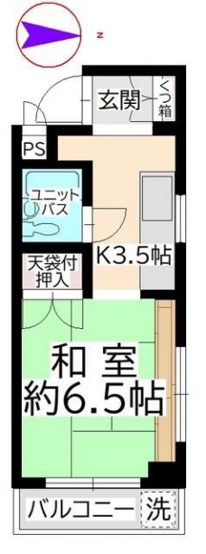 第三末好ビルの間取り図
