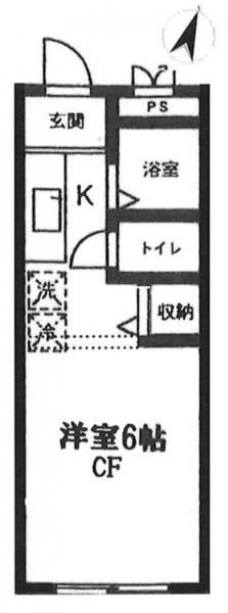キャネックスの間取り図