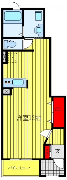 ガーデン目白の間取り図