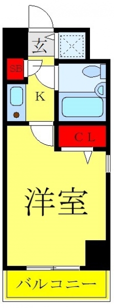 ライオンズマンション西川口第11の間取り図