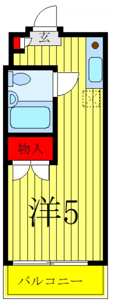 ガーデンヒルズ川口の間取り図