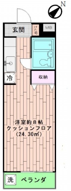 メゾン・トパールの間取り図