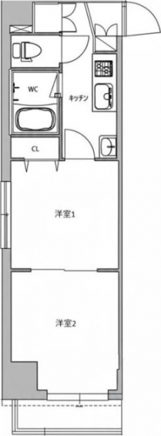 スパッジオ上野東の間取り図