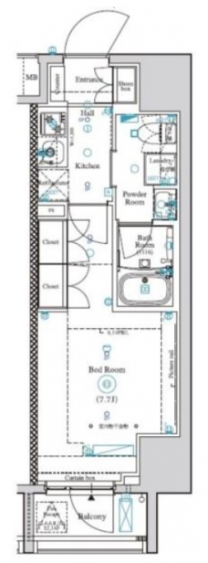 アークマーク王子の間取り図