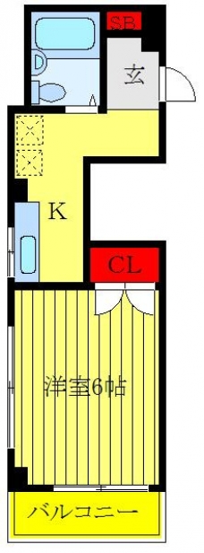 フジビルの間取り図