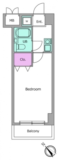 ビエラコート桜台の間取り図