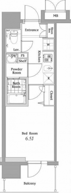 N-stage西川口の間取り図