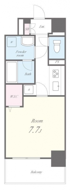 ソレアード並木の間取り図
