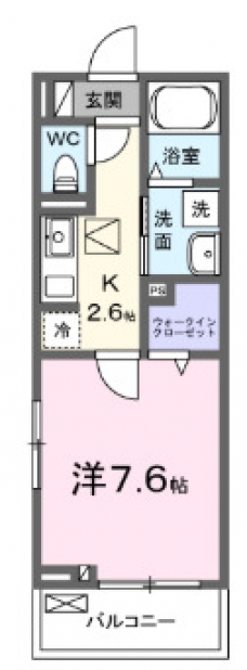 グランモンテの間取り図