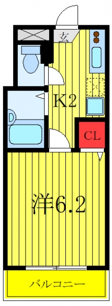 フローラルハイツの間取り図