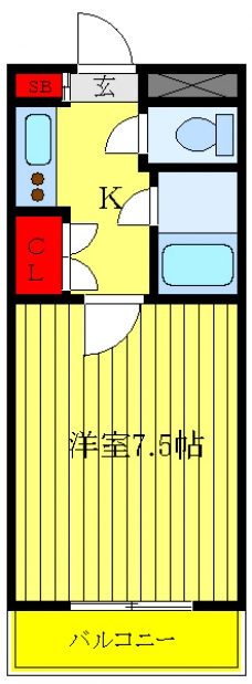 ニュークリスタル葵の間取り図