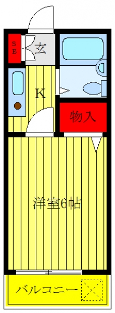 池沢ビルの間取り図