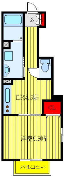 グリーンコンフォートの間取り図