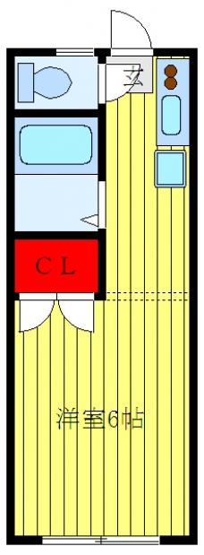 ビーグル上池袋の間取り図