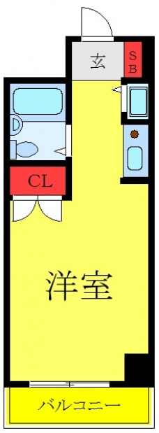 ソアール板橋本町第二の間取り図