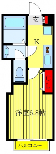 コートヤードの間取り図